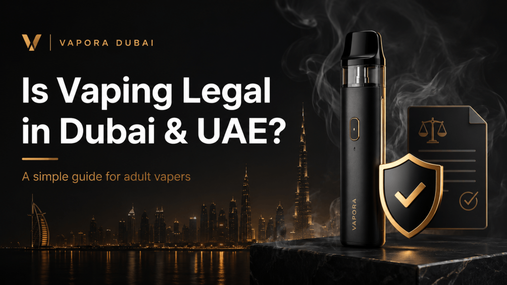 Is Vaping Legal in Dubai & UAE