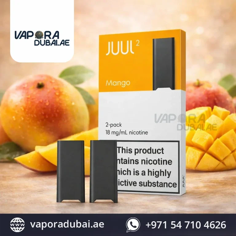 Juul 2 Pods Mango 18 mg/ml Nicotine in Dubai UAE