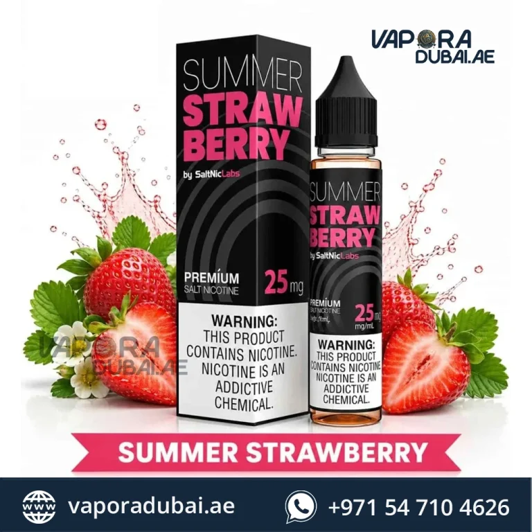 Summer Strawberry By VGOD Saltnic 30ml in Dubai UAE