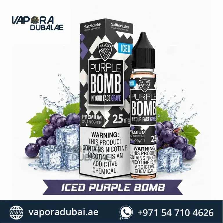 VGOD SaltNic Iced Purple Bomb 30ml in Dubai