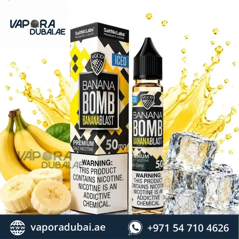 VGOD SaltNic Iced Banana Bomb 30ml in Abu Dhabi UAE