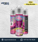 Dr Vapes 12mg Vape E-Liquid 60ml PINK FROZEN REMIX In Dubai UAE