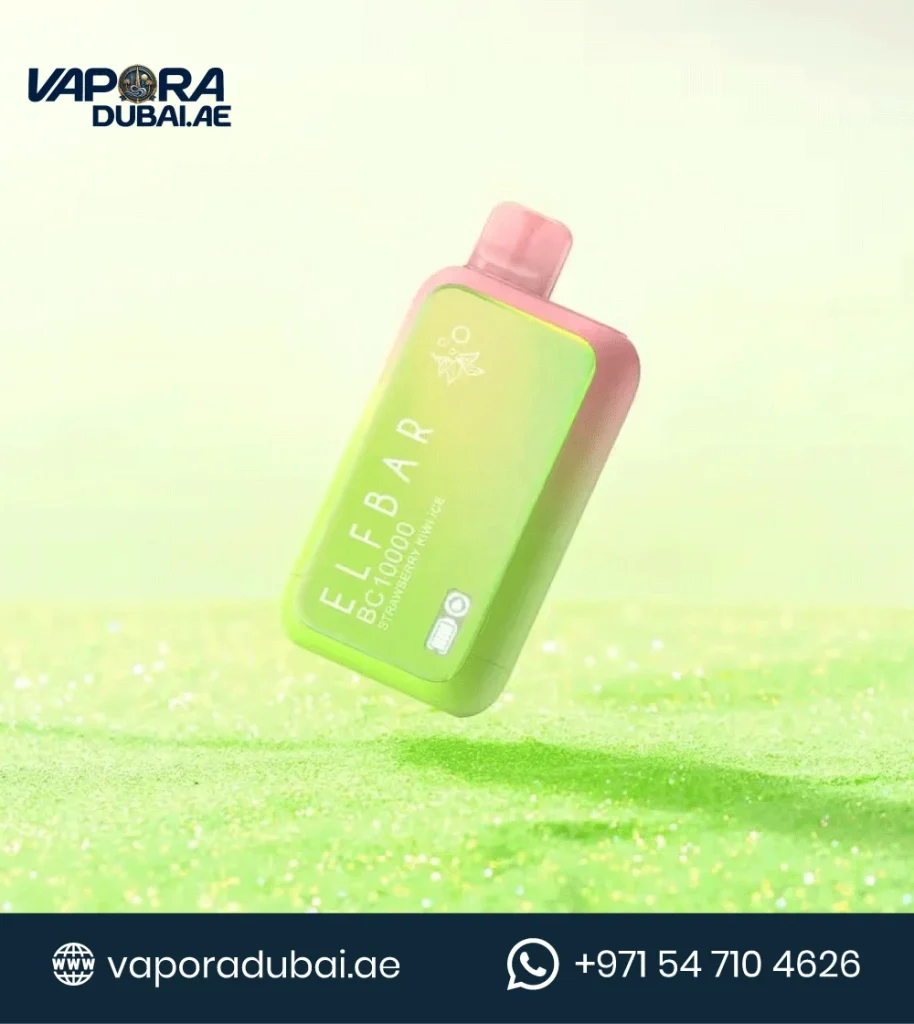 ELF BAR BC10000 Strawberry Kiwi Ice DISPOSABLE VAPE In Dubai UAE