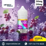 Vozol Saltnic E-juice 20MG Grape Ice in Abu Dhabi UAE