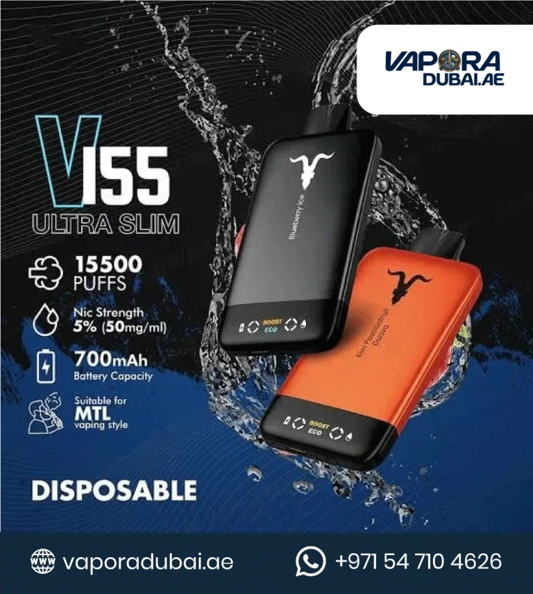IGNITE V155 Ultra Slim 15500 Puffs Disposable Vape in Dubai