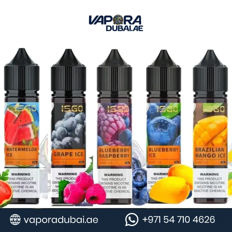 Isgo 60ML E-Liquid All Flavors in Dubai UAE