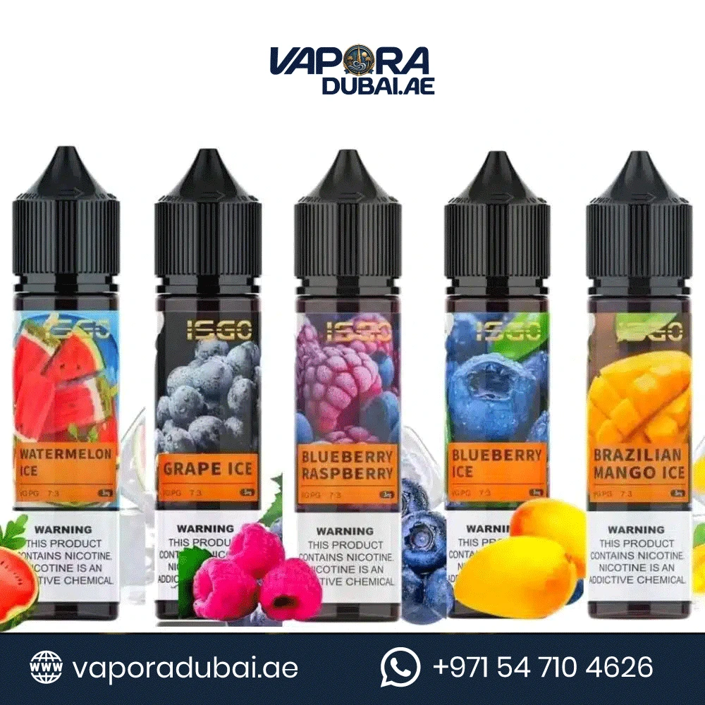 Isgo 60ML E-Liquid All Flavors in Dubai UAE