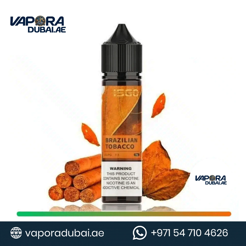 Isgo 60ML E-Liquid Brazilian Tobacco in Dubai UAE