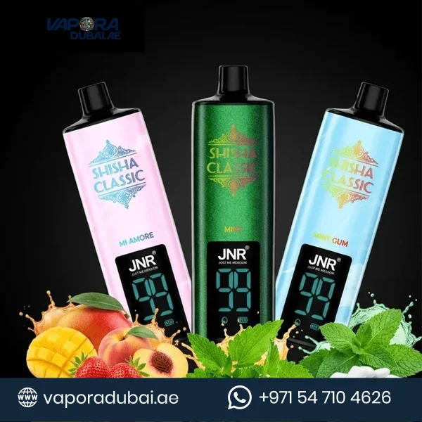 Jnr Shisha Classic 80K Puffs Disposable Vape in Abu Dhabi UAE