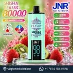 JNR Shisha Classic 80K Puffs Disposable Vape Strawberry Kiwi in Abu Dhabi UAE