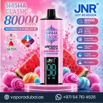JNR Shisha Classic 80K Puffs Disposable Vape Watermelon Bubblegum in Abu Dhabi UAE