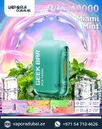 MIAMI MINT GEEK BAR PCE 40,000 Puffs Disposable Vape in Dubai, UAE