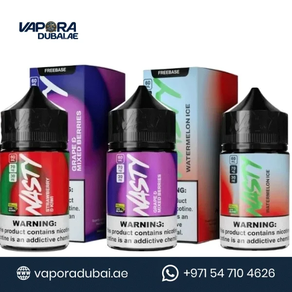 Nasty E-liquid 60ml 3MG Best Vape E-juice in Dubai UAE