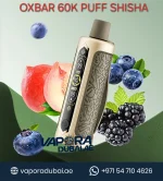 Oxbar Shisha 60000 Puffs Peach Berry Disposable Vape in Dubai