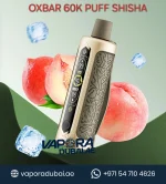 Oxbar Shisha 60000 Puffs Peach Ice Disposable Vape in Dubai