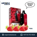Pod Salt 35000 Puffs Strawberry 20MG Disposable Vape in Dubai UAE