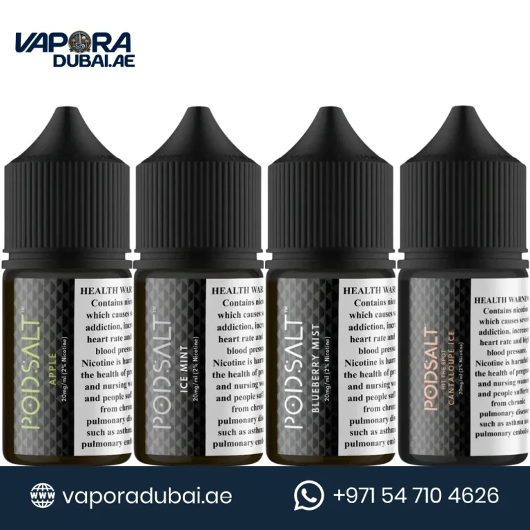 Pod SaltNic British Made E-juice in Dubai UAE