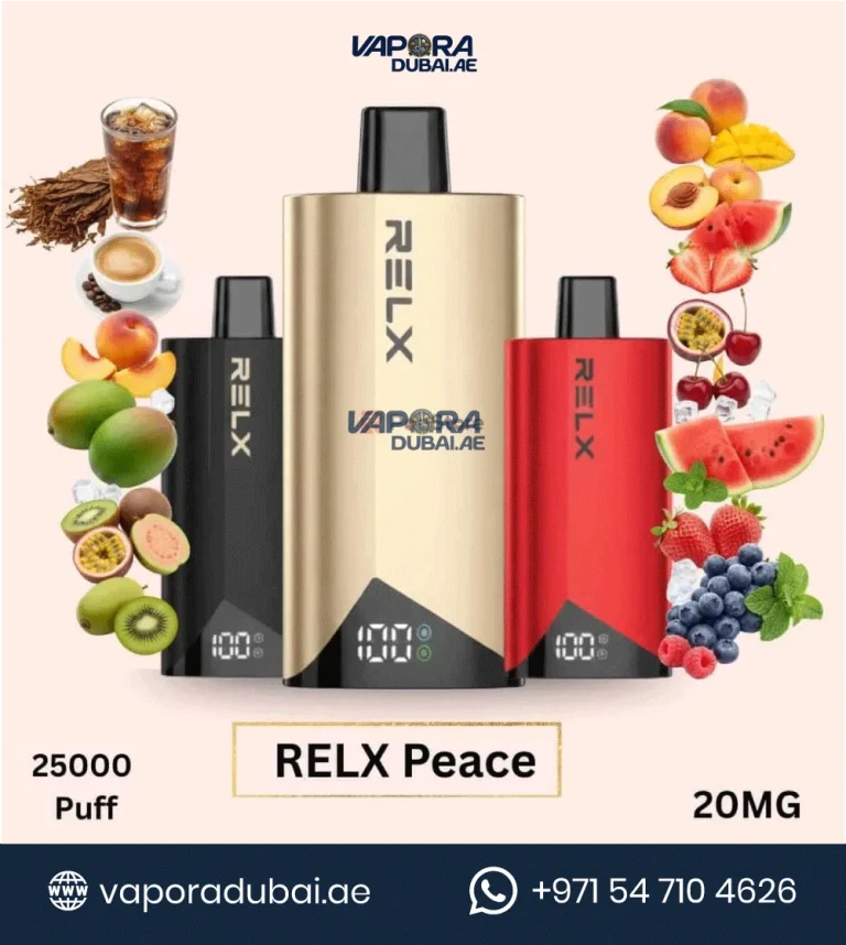 RELX Peace 25000 Puffs Disposable Vape in Dubai UAE