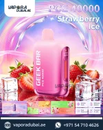 STRAWBERRY ICE GEEK BAR PCE 40,000 Puffs Disposable Vape in Dubai, UAE