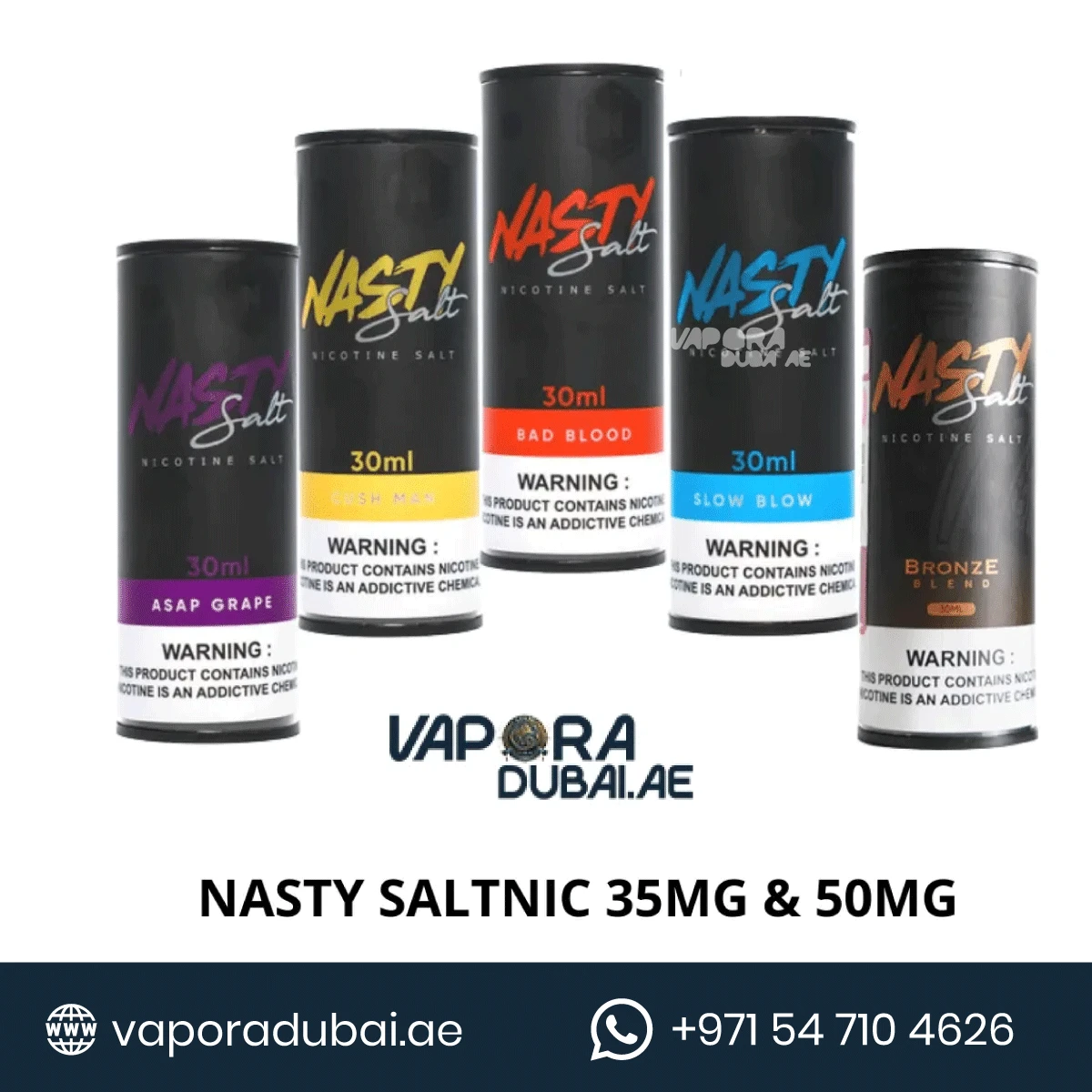 Nasty Salt Nicotine E-liquid in Dubai UAE