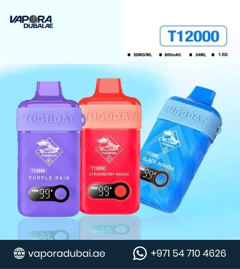 Tugboat T12000 Disposable Vape in Dubai UAE