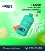 TUGBOAT T12000 Watermelon Bubble Gum DISPOSABLE VAPE In Dubai UAE