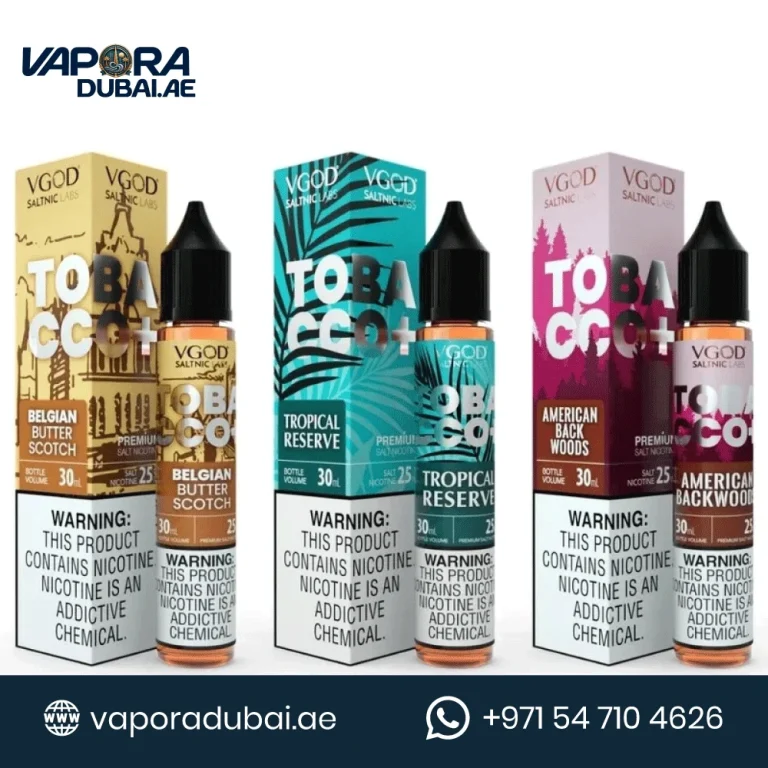 VGOD Tobacco Plus Salt Nicotine 25MG in Dubai UAE