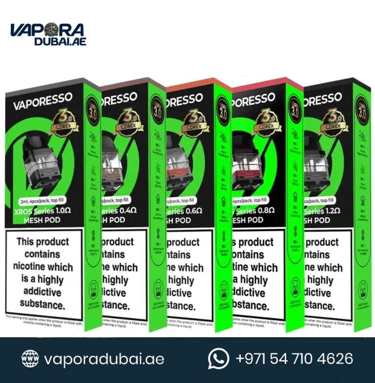 Vaporesso Xros Replacement Pods in Dubai UAE