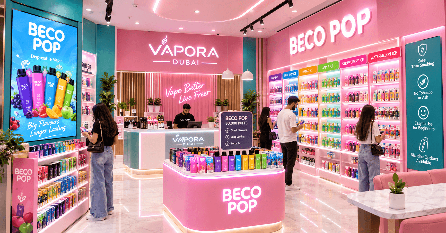is beco pop vape safe for beginners