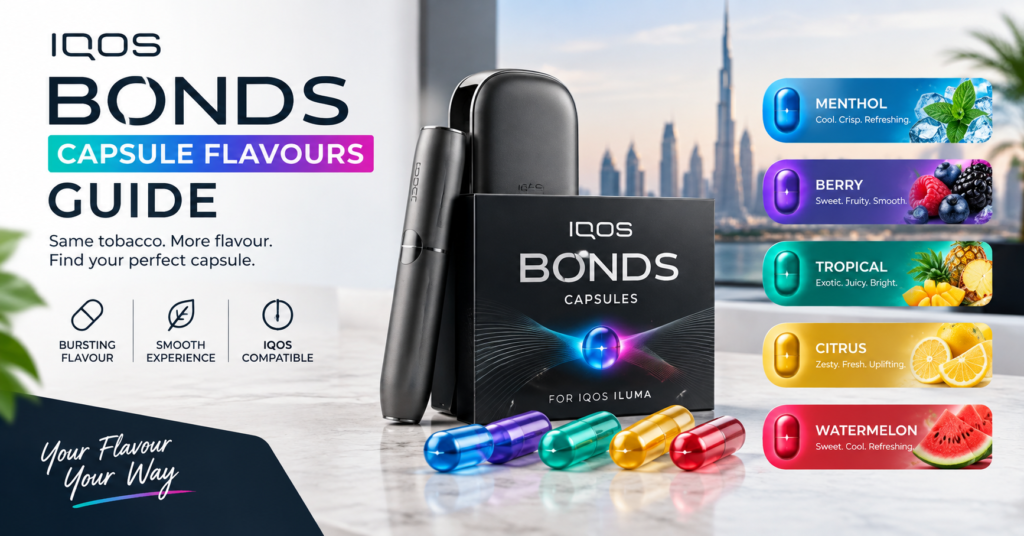 IQOS Bonds capsule flavours guide