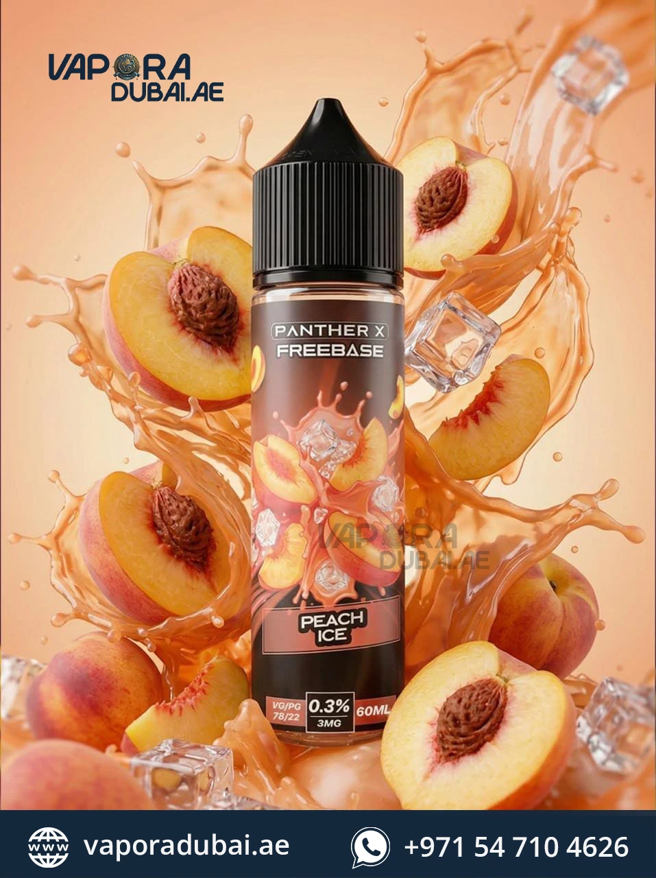 Panther X Freebase E-Liquid 60ml in Dubai
