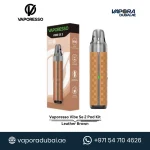 Vaporesso Vibe SE 2 Pod Kit Leather Brown in Dubai