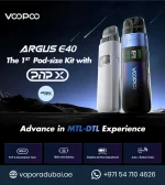 Voopoo Argus E40 Pod Kit in Dubai UAE