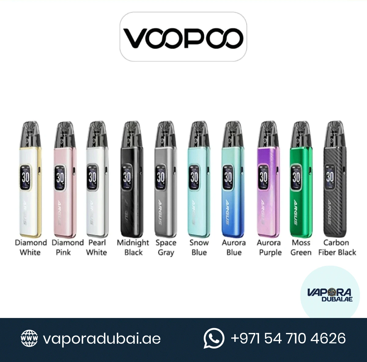 Voopoo Argus G3 Kit 30W Pod System in Dubai UAE