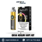 OXVA NeXlim Vape Kit black gold in Dubai UAE