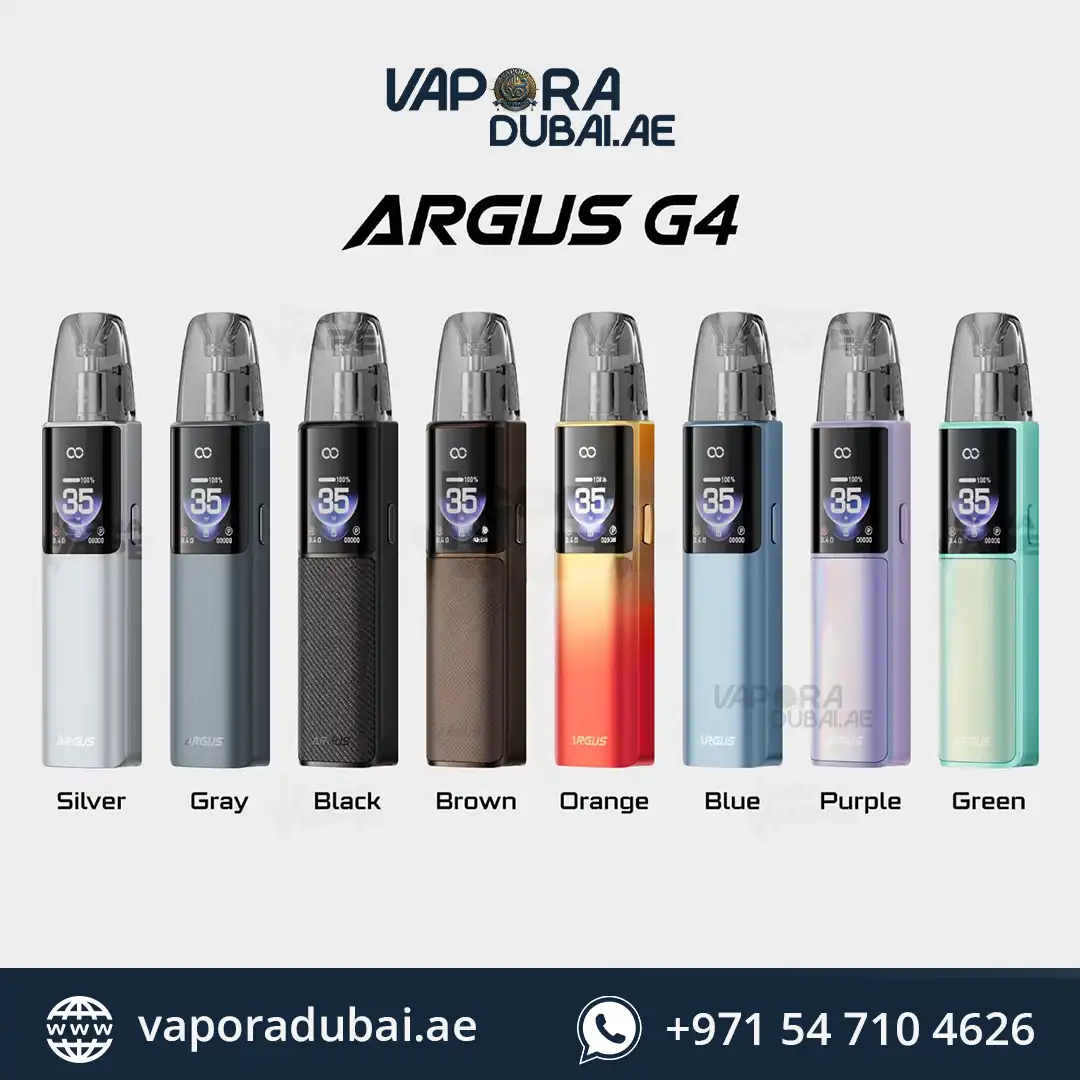 VOOPOO ARGUS G4 Pod Kit 35W 1650mAh in UAE VOOPOO ARGUS G4 Pod Kit 35W 1650mAh in UAE