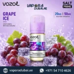 Vozol Salt Prime 30ml GRAPE ICE E-Liquid 20mg & 50mg in Dubai