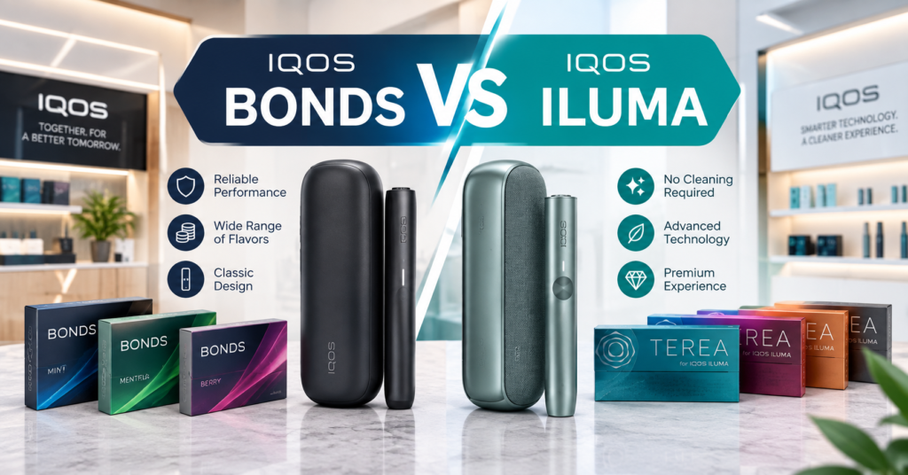 IQOS BONDS vs ILUMA